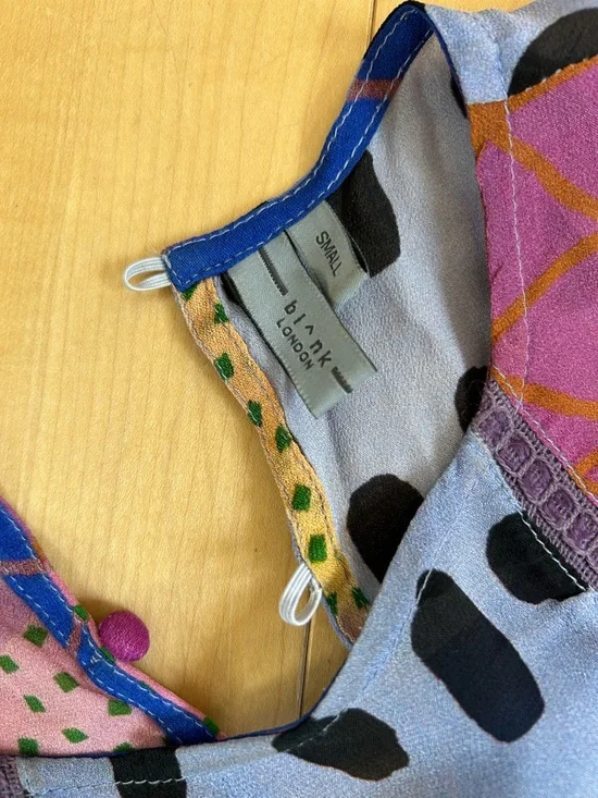 Anthropologie blank London vibrant fun blouse - Picture 5 of 8